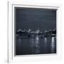 Waterloo Bridge and River Thames, London, England-Jon Arnold-Framed Premium Photographic Print