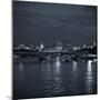 Waterloo Bridge and River Thames, London, England-Jon Arnold-Mounted Photographic Print
