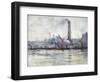 Waterloo Bridge and St Paul's from the Embankment, C1875-1934-Emily Murray Paterson-Framed Giclee Print