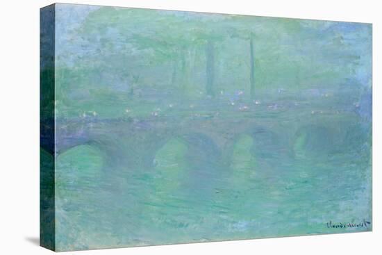 Waterloo Bridge at Dusk, 1904-Claude Monet-Stretched Canvas