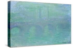 Waterloo Bridge at Dusk, 1904-Claude Monet-Stretched Canvas