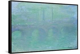 Waterloo Bridge at Dusk, 1904-Claude Monet-Framed Stretched Canvas