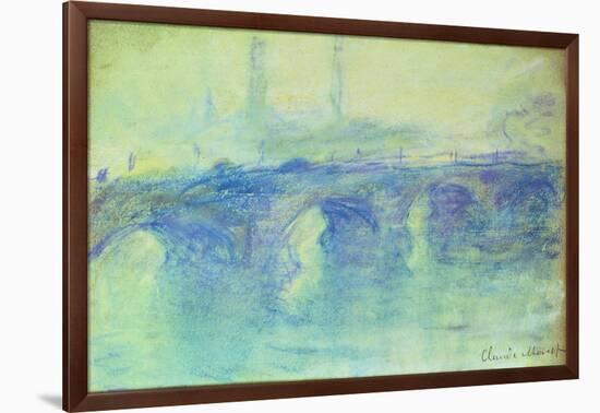 Waterloo Bridge, C.1899-Claude Monet-Framed Giclee Print