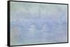 Waterloo Bridge: Effect of the Mist, 1903-Claude Monet-Framed Stretched Canvas