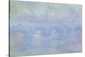 Waterloo Bridge: Effect of the Mist, 1903-Claude Monet-Stretched Canvas