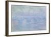 Waterloo Bridge: Effect of the Mist, 1903-Claude Monet-Framed Giclee Print