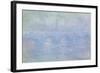 Waterloo Bridge: Effect of the Mist, 1903-Claude Monet-Framed Giclee Print