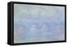 Waterloo Bridge: Effect of the Mist, 1903-Claude Monet-Framed Stretched Canvas