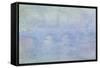 Waterloo Bridge: Effect of the Mist, 1903-Claude Monet-Framed Stretched Canvas