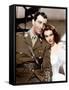 WATERLOO BRIDGE, from left: Robert Taylor, Vivien Leigh, 1940-null-Framed Stretched Canvas