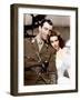 WATERLOO BRIDGE, from left: Robert Taylor, Vivien Leigh, 1940-null-Framed Photo