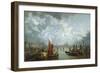 Waterloo Bridge from the River Thames-John Macvicar Anderson-Framed Giclee Print