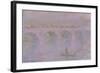 Waterloo Bridge in London, 1902-Claude Monet-Framed Giclee Print