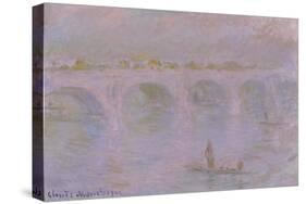 Waterloo Bridge in London, 1902-Claude Monet-Stretched Canvas