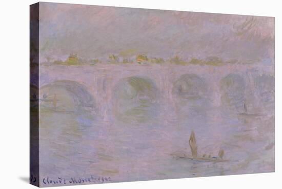 Waterloo Bridge in London, 1902-Claude Monet-Stretched Canvas