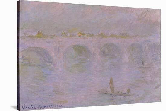 Waterloo Bridge in London, 1902-Claude Monet-Stretched Canvas
