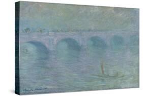 Waterloo Bridge in the Fog, 1903-Claude Monet-Stretched Canvas