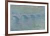 Waterloo Bridge in the Fog, 1903-Claude Monet-Framed Giclee Print