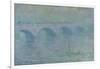 Waterloo Bridge in the Fog, 1903-Claude Monet-Framed Giclee Print