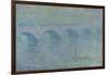 Waterloo Bridge in the Fog, 1903-Claude Monet-Framed Giclee Print