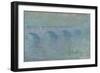 Waterloo Bridge in the Fog, 1903-Claude Monet-Framed Giclee Print