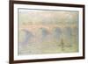 Waterloo Bridge (Light Effects)-Claude Monet-Framed Giclee Print