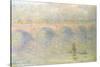 Waterloo Bridge (Light Effects)-Claude Monet-Stretched Canvas