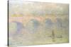 Waterloo Bridge (Light Effects)-Claude Monet-Stretched Canvas