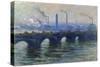 Waterloo Bridge, London, 1900-Claude Monet-Stretched Canvas