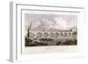 Waterloo Bridge, London, across the Thames, 1817-Thomas Hosmer Shepherd-Framed Giclee Print