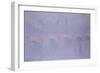 Waterloo Bridge, Misty Sunshine-Claude Monet-Framed Premium Giclee Print