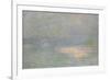 Waterloo Bridge-Claude Monet-Framed Premium Giclee Print