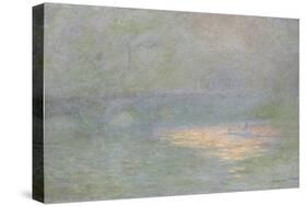 Waterloo Bridge-Claude Monet-Stretched Canvas