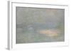 Waterloo Bridge-Claude Monet-Framed Giclee Print