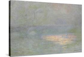 Waterloo Bridge-Claude Monet-Stretched Canvas