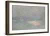 Waterloo Bridge-Claude Monet-Framed Giclee Print