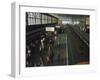 Waterloo Commuters-null-Framed Photographic Print