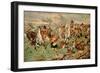 Waterloo: Gordons and Greys to the Front, 18th June, 1815-Stanley Berkeley-Framed Giclee Print