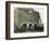 Waterloo, Iowa - Fire Station Exterior Photograph-Lantern Press-Framed Art Print