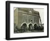 Waterloo, Iowa - Fire Station Exterior Photograph-Lantern Press-Framed Art Print