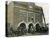 Waterloo, Iowa - Fire Station Exterior Photograph-Lantern Press-Stretched Canvas