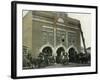 Waterloo, Iowa - Fire Station Exterior Photograph-Lantern Press-Framed Art Print