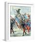 Waterloo Monument France (June 1904)-null-Framed Giclee Print