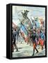 Waterloo Monument France (June 1904)-null-Framed Stretched Canvas