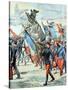 Waterloo Monument France (June 1904)-null-Stretched Canvas