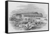 Waterloo Railway Station, as it appeared when first built, c1848, (1912)-null-Framed Stretched Canvas