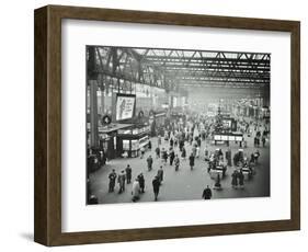 Waterloo Station, Lambeth, London, 1960-null-Framed Photographic Print