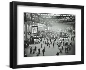 Waterloo Station, Lambeth, London, 1960-null-Framed Photographic Print