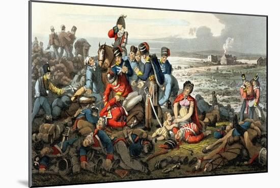 Waterloo, the Day After, Engraved by Matthew Dubourg (Fl.1813-20), Published by Edward Ormes…-John Heaviside Clark-Mounted Giclee Print