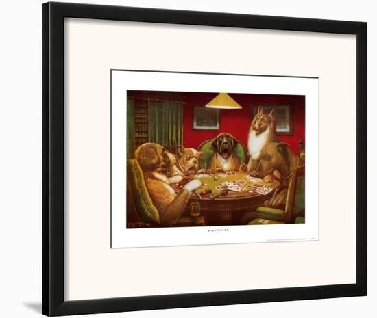 Waterloo-Cassius Marcellus Coolidge-Framed Art Print